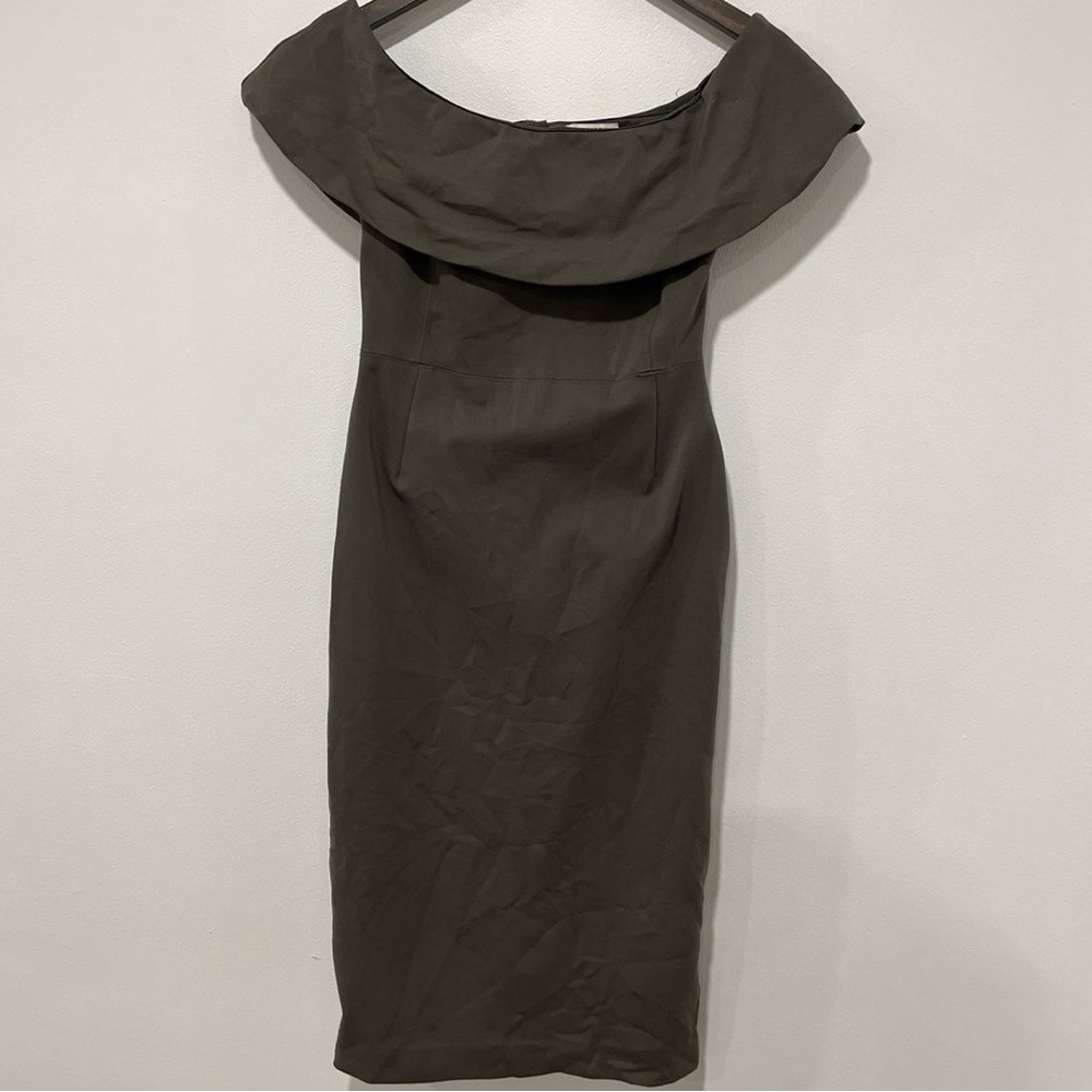 Aritzia off shoulder ruffle dress